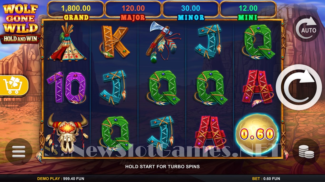 Wolf Gone Wild Slot Demo Image