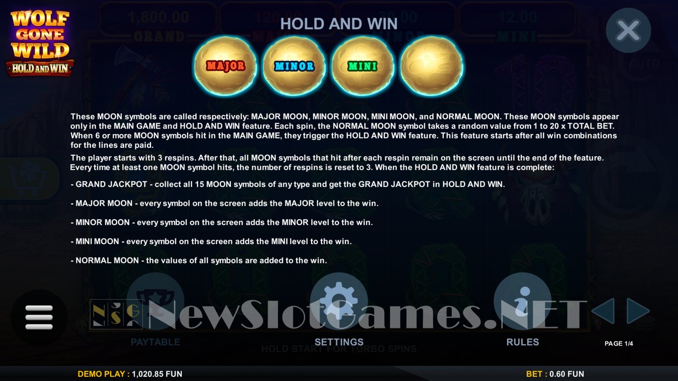 Wolf Gone Wild Slot Slot Image in Demo - pic. 11