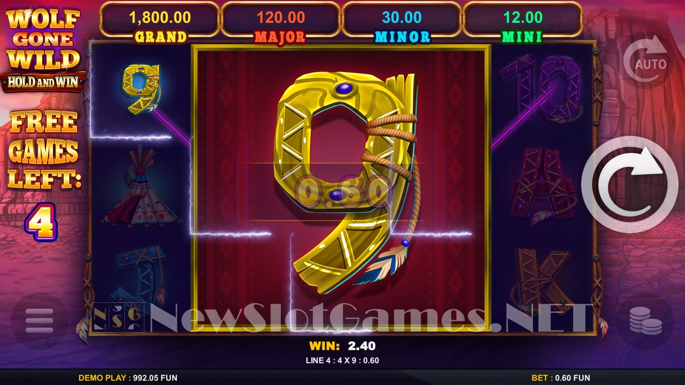 Wolf Gone Wild Slot Slot Image in Demo - pic. 6