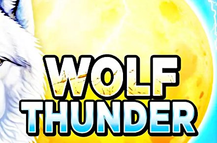 Wolf Thunder Slot Logo