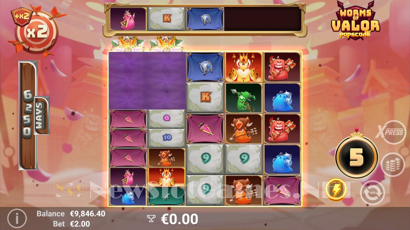 Worms of Valor Slot Slot Image in Demo - pic. 7