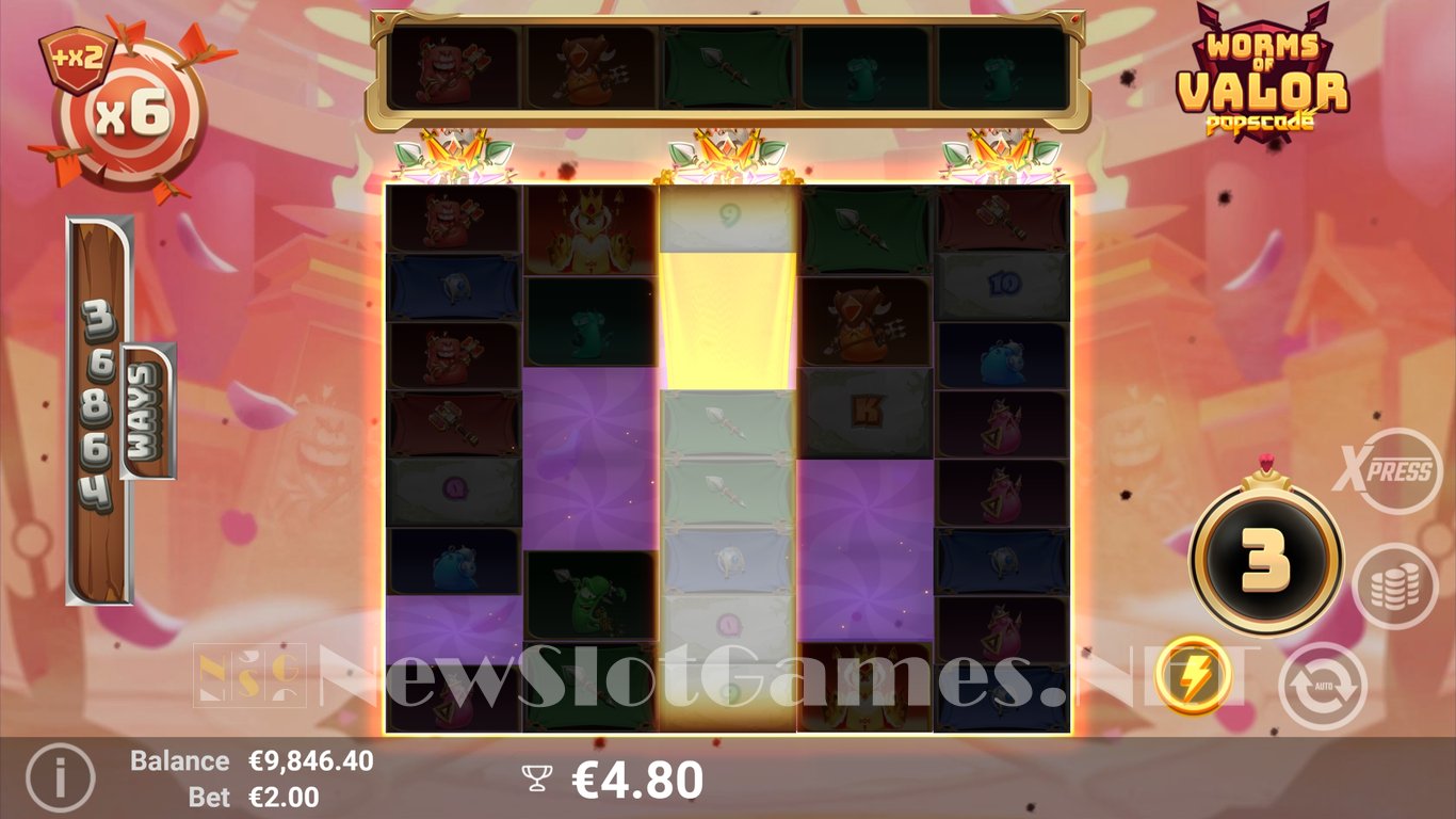 Worms of Valor Slot Slot Image in Demo - pic. 9