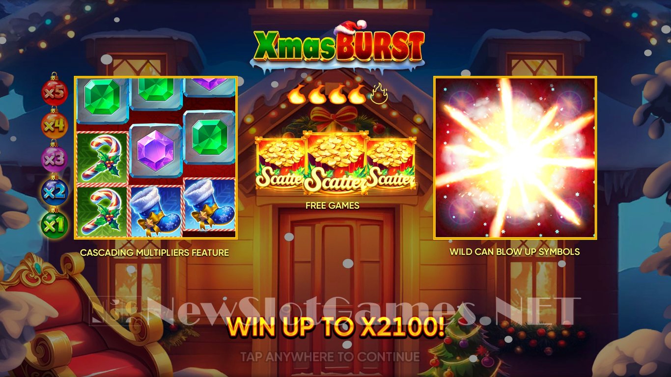 Xmas Burst Slot Demo Image