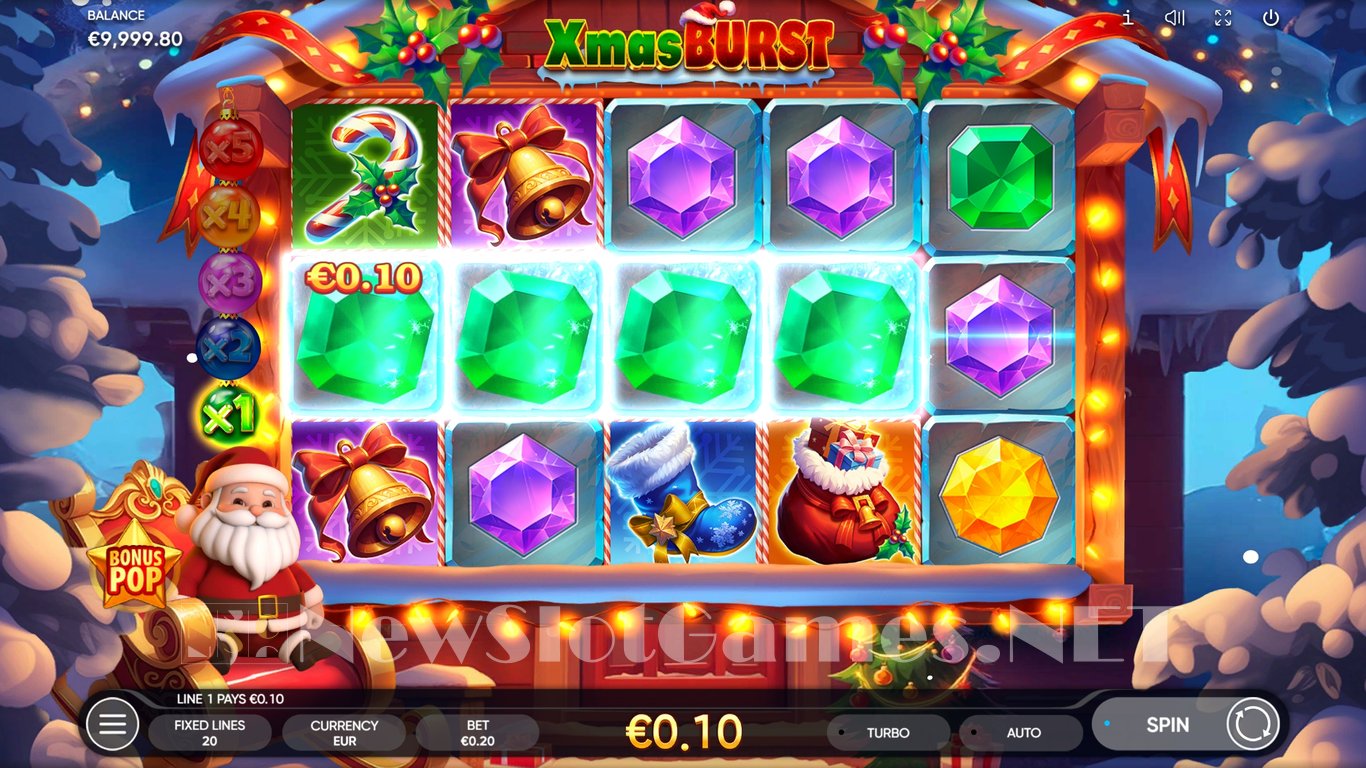 Xmas Burst Slot Slot Image in Demo - pic. 2