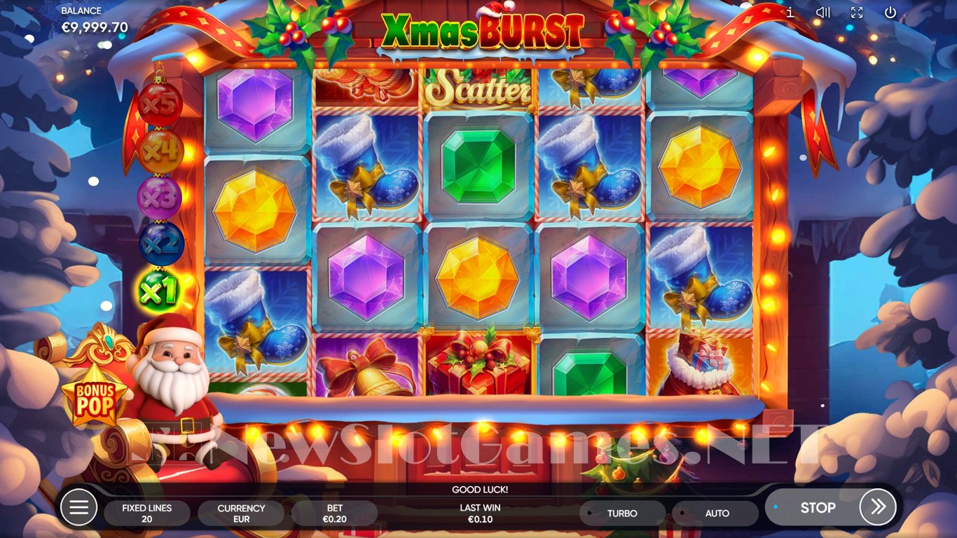 Xmas Burst Slot Slot Image in Demo - pic. 3