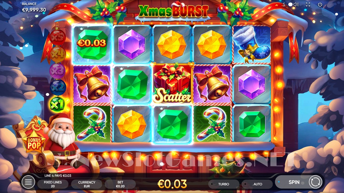 Xmas Burst Slot Slot Image in Demo - pic. 4