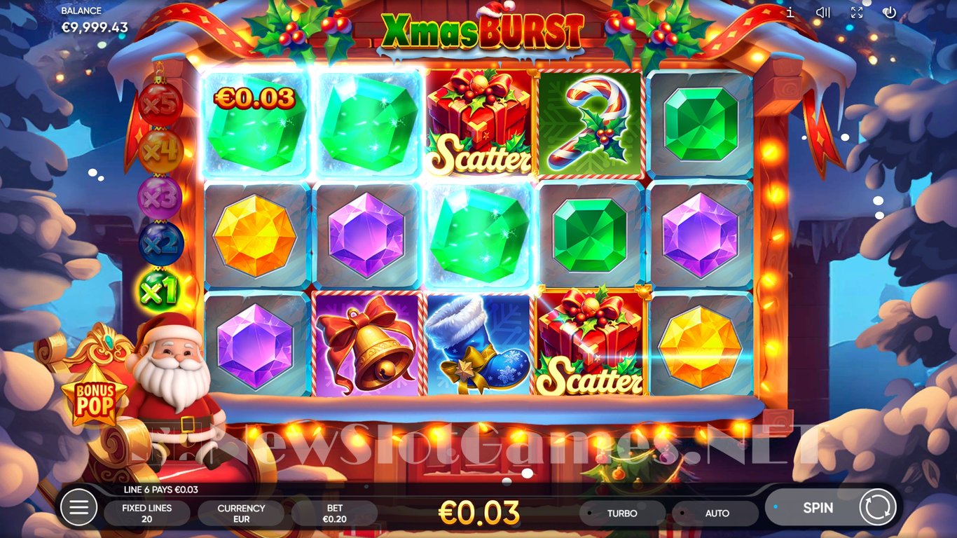 Xmas Burst Slot Slot Image in Demo - pic. 6