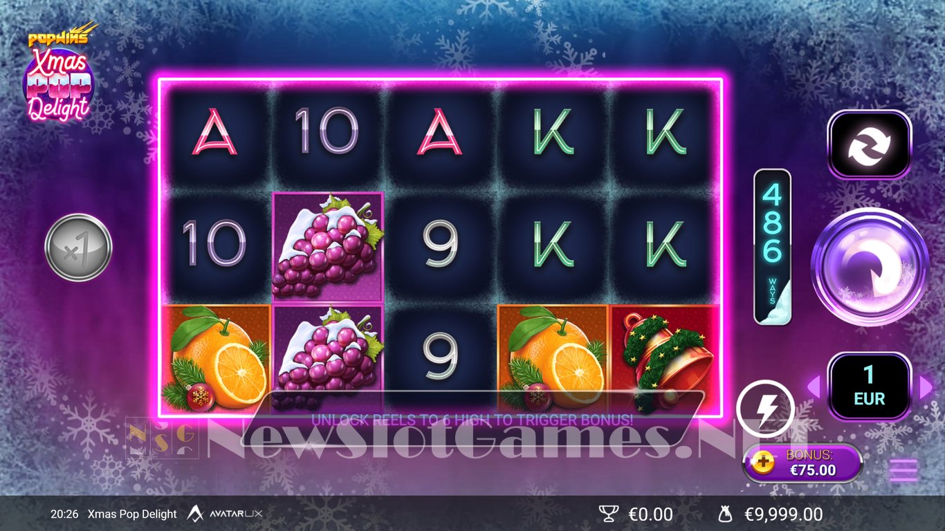 XmasPop Delight Slot Demo Image