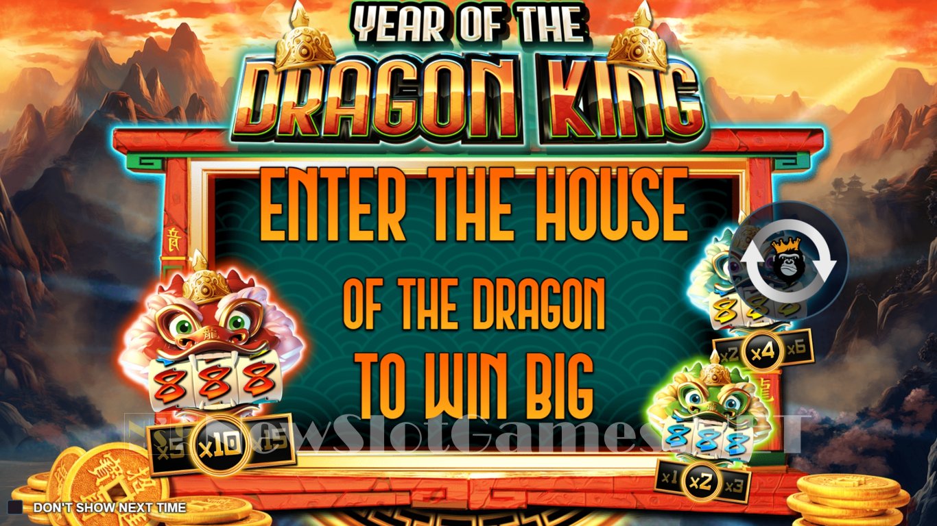 Year of the Dragon King Slot Demo Image
