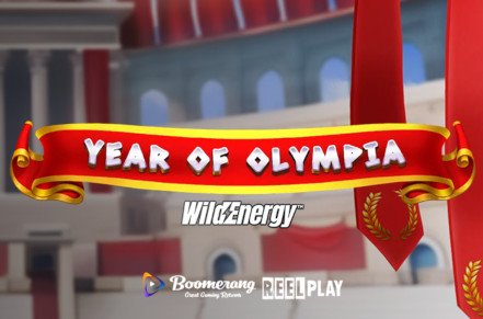 Year of Olympia WildEnergy Slot Logo