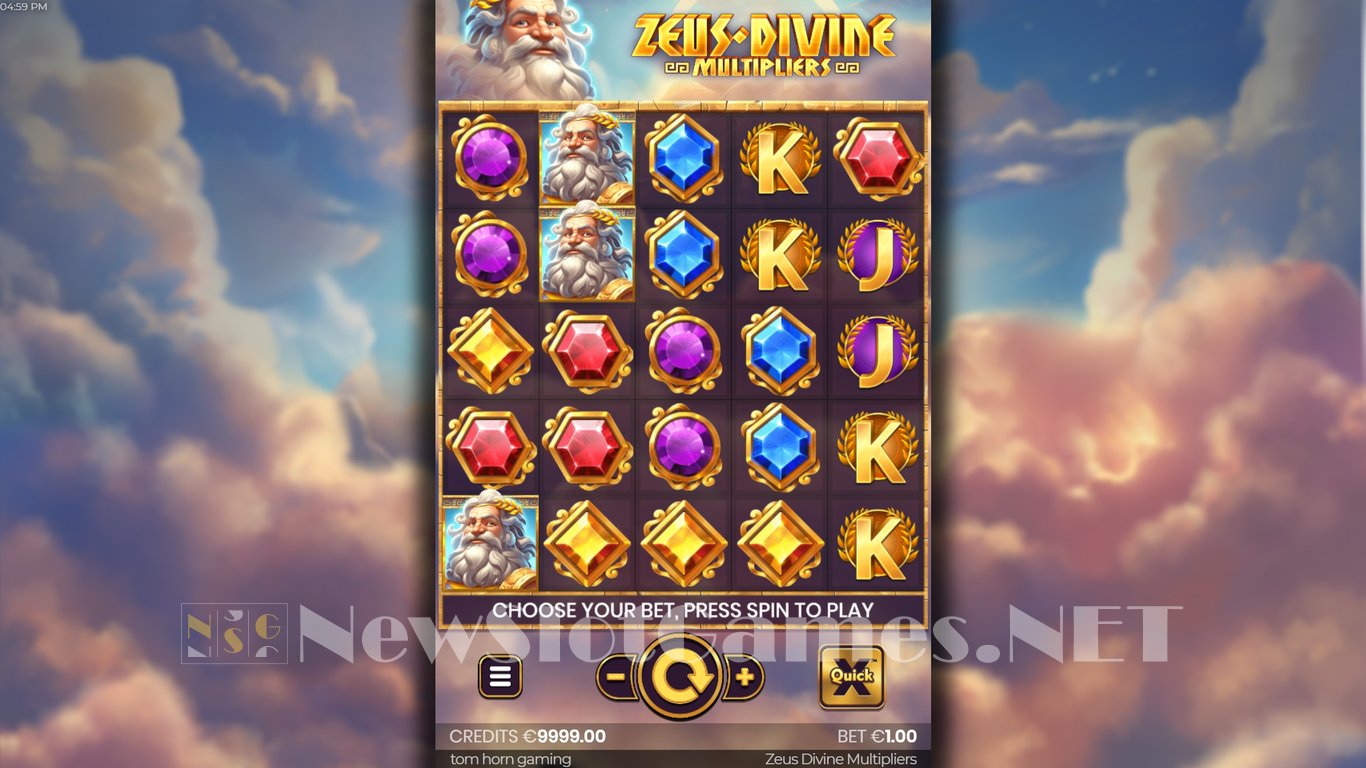 Zeus Divine Multipliers Slot Demo Image