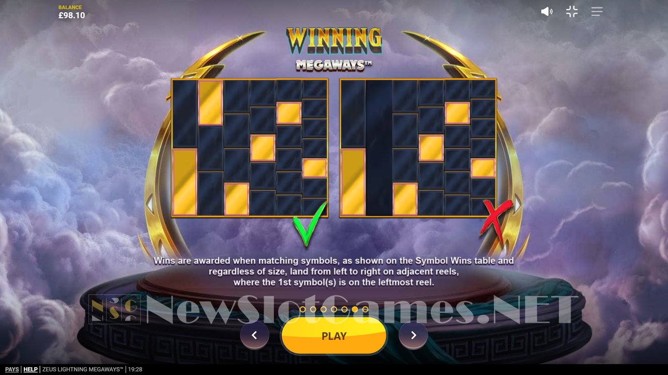 Zeus Lightning Megaways Slot Slot Image in Demo - pic. 8