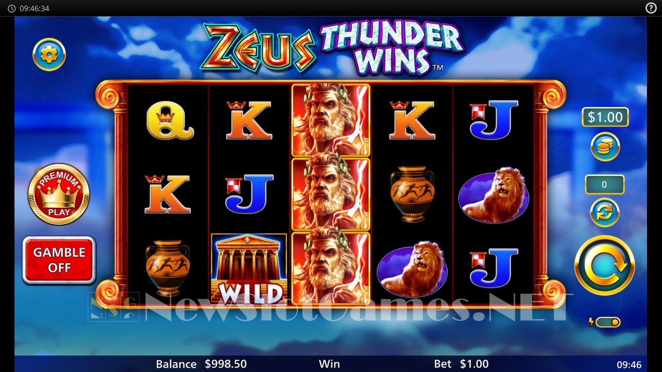 Zeus Thunder Wins Slot Slot Image in Demo - pic. 3