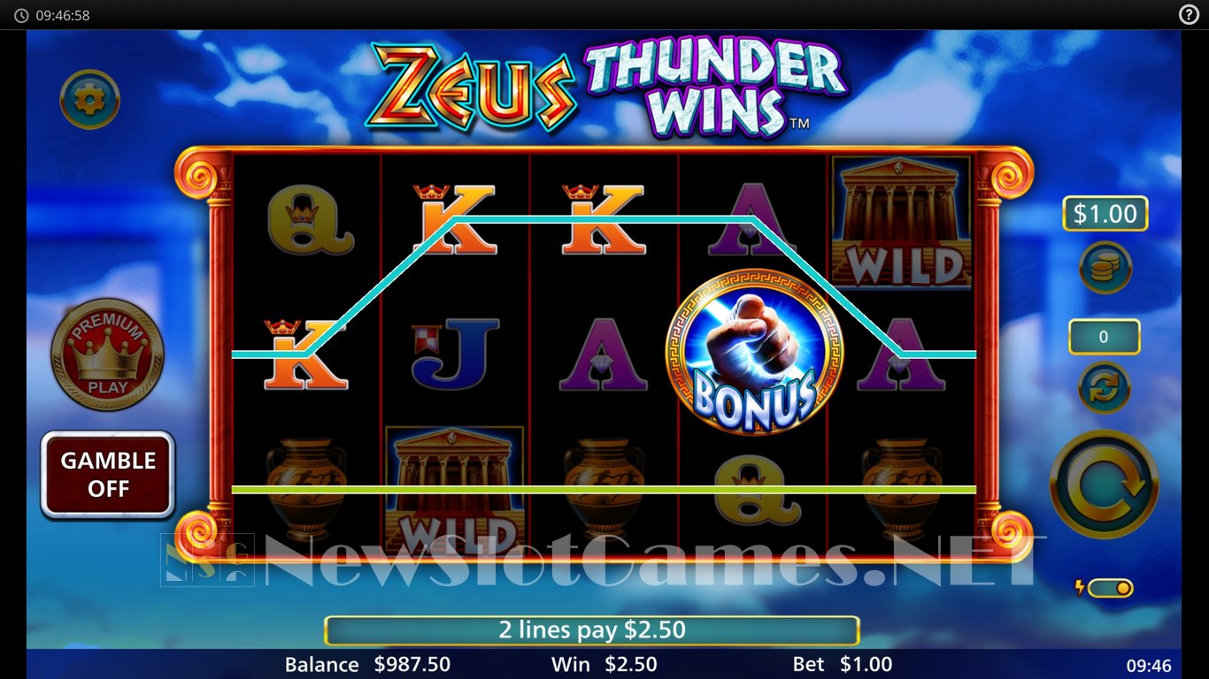 Zeus Thunder Wins Slot Slot Image in Demo - pic. 6