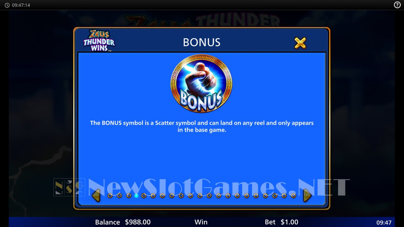 Zeus Thunder Wins Slot Slot Image in Demo - pic. 9