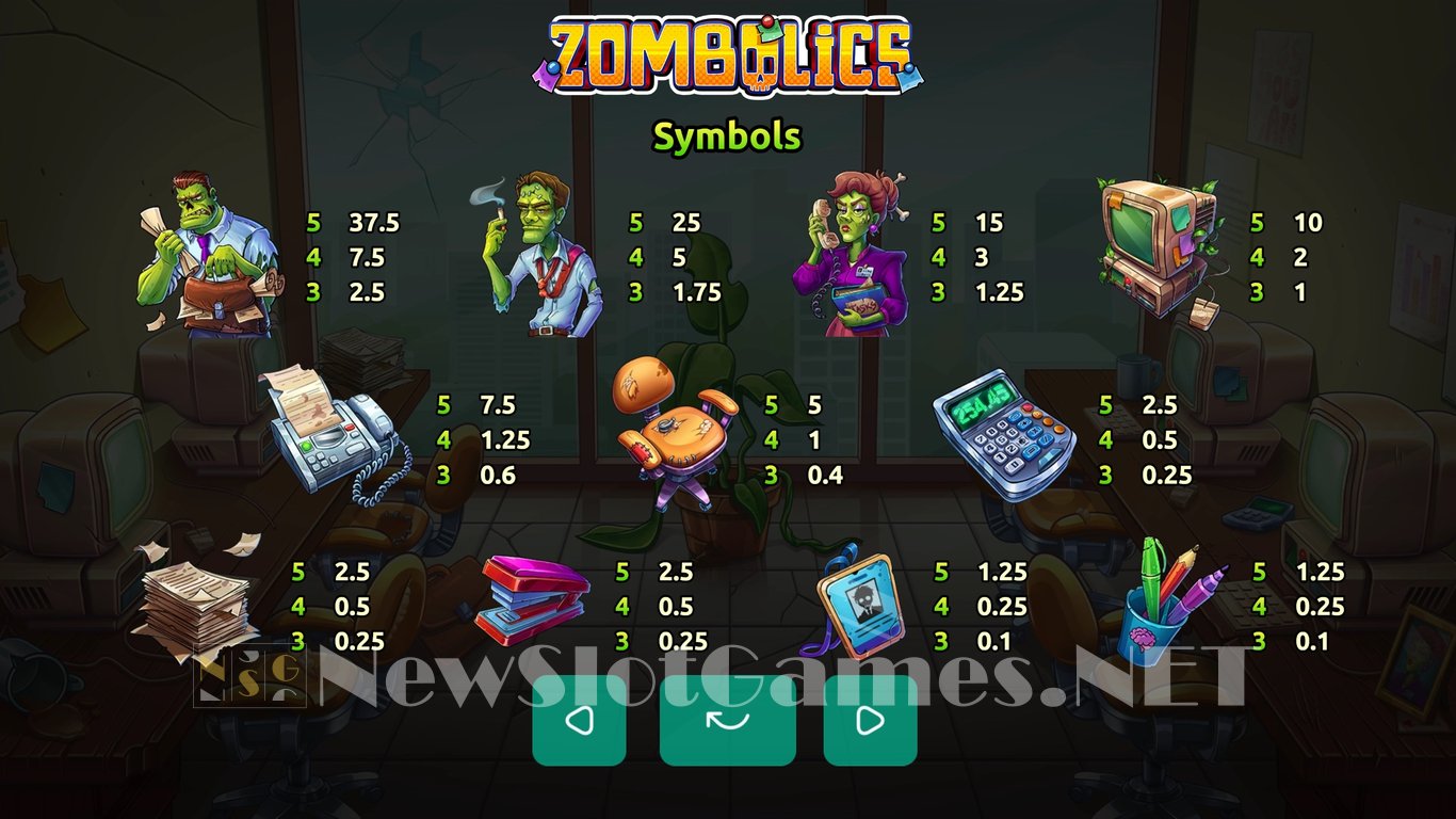 Zombolics Slot Slot Image in Demo - pic. 13
