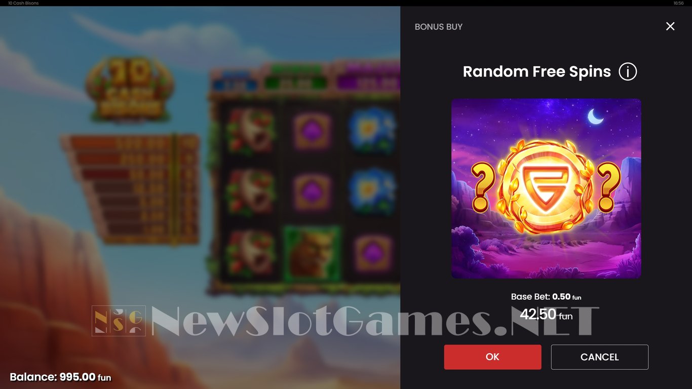 10 Cash Bisons Slot Slot Image in Demo - pic. 6
