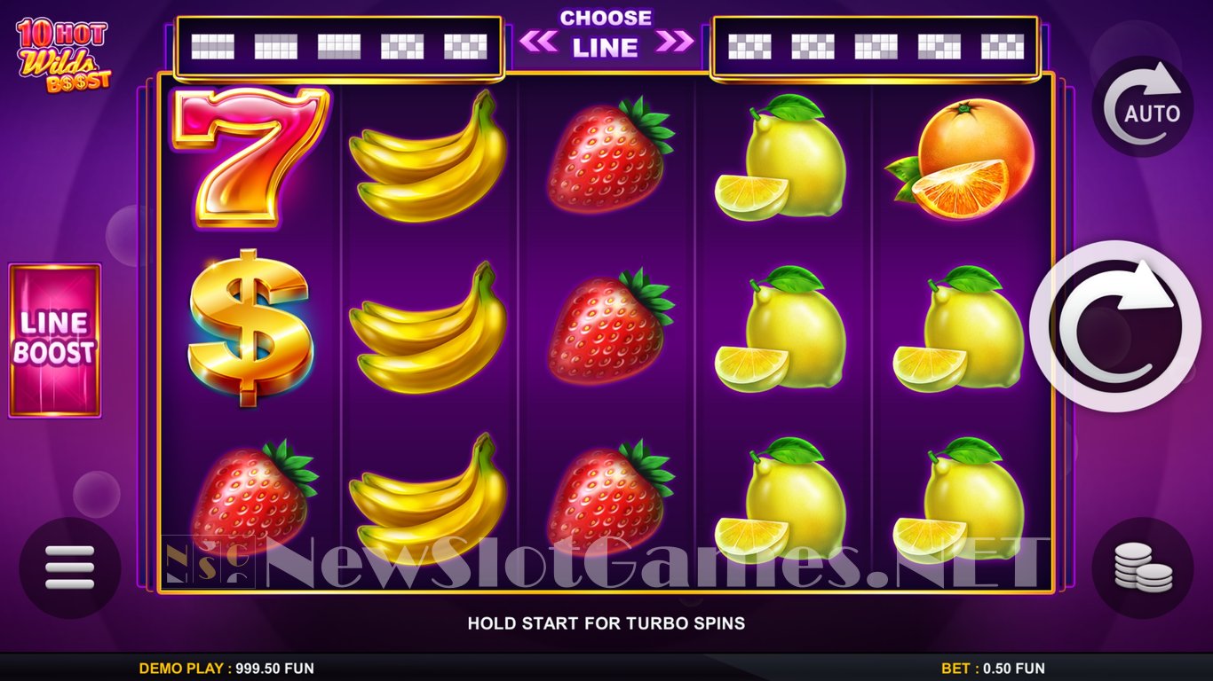 10 Hot Wilds Boost Slot Demo Image