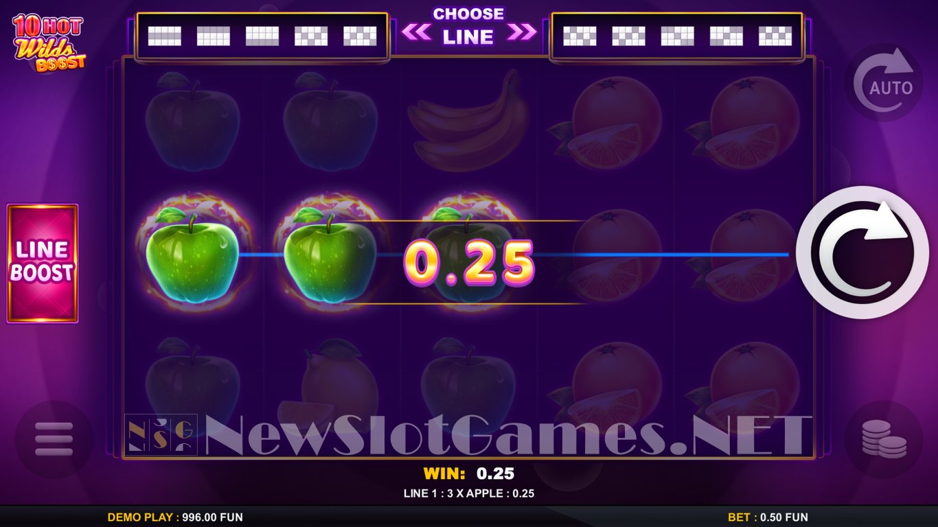 10 Hot Wilds Boost Slot Slot Image in Demo - pic. 4