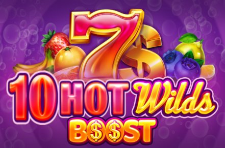 10 Hot Wilds Boost Slot Logo