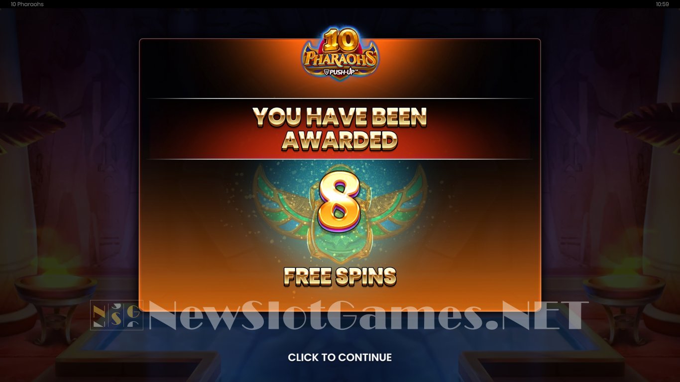 10 Pharaohs Slot Slot Image in Demo - pic. 9