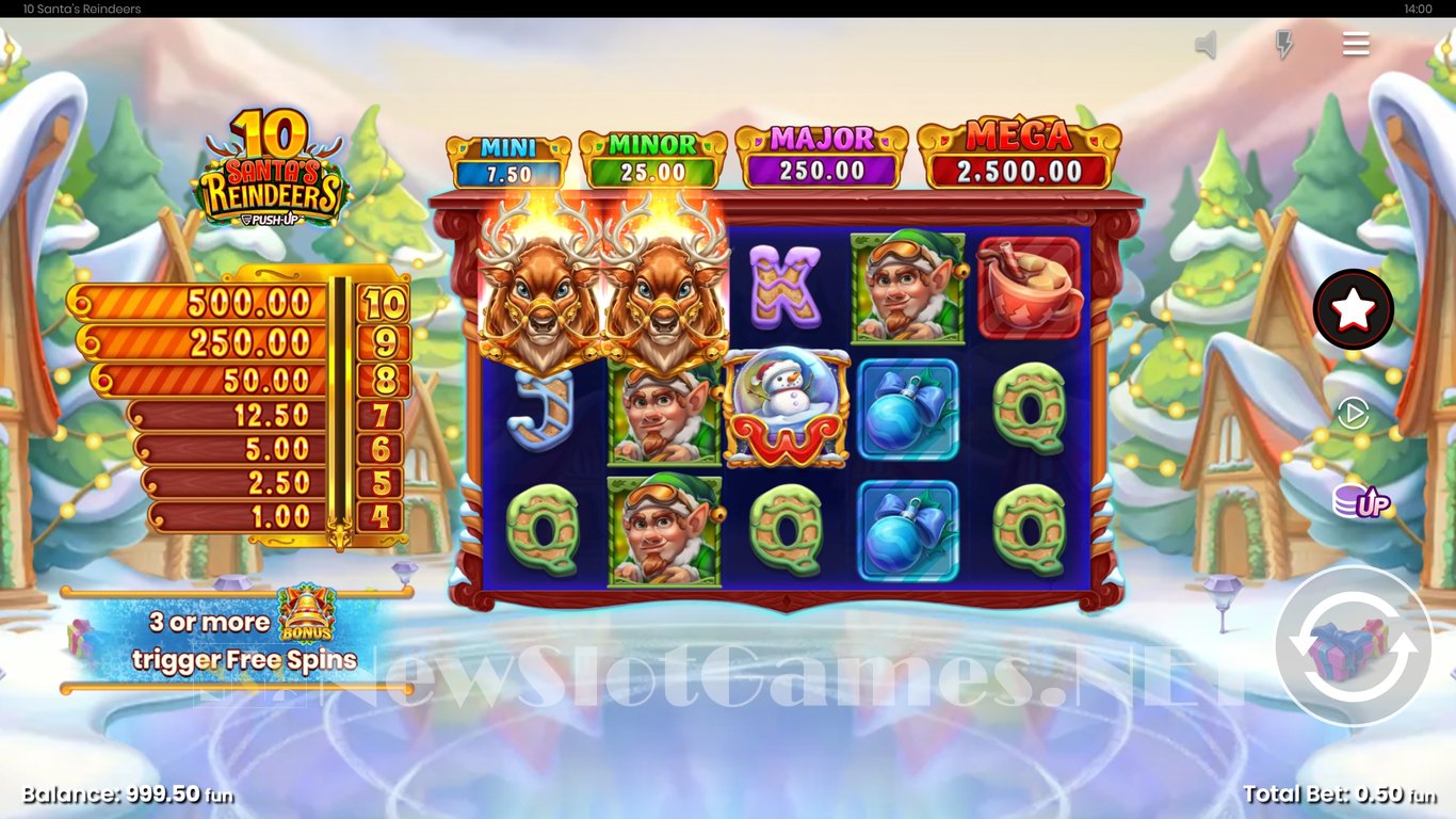 10 Santas Reindeers Slot Slot Image in Demo - pic. 2
