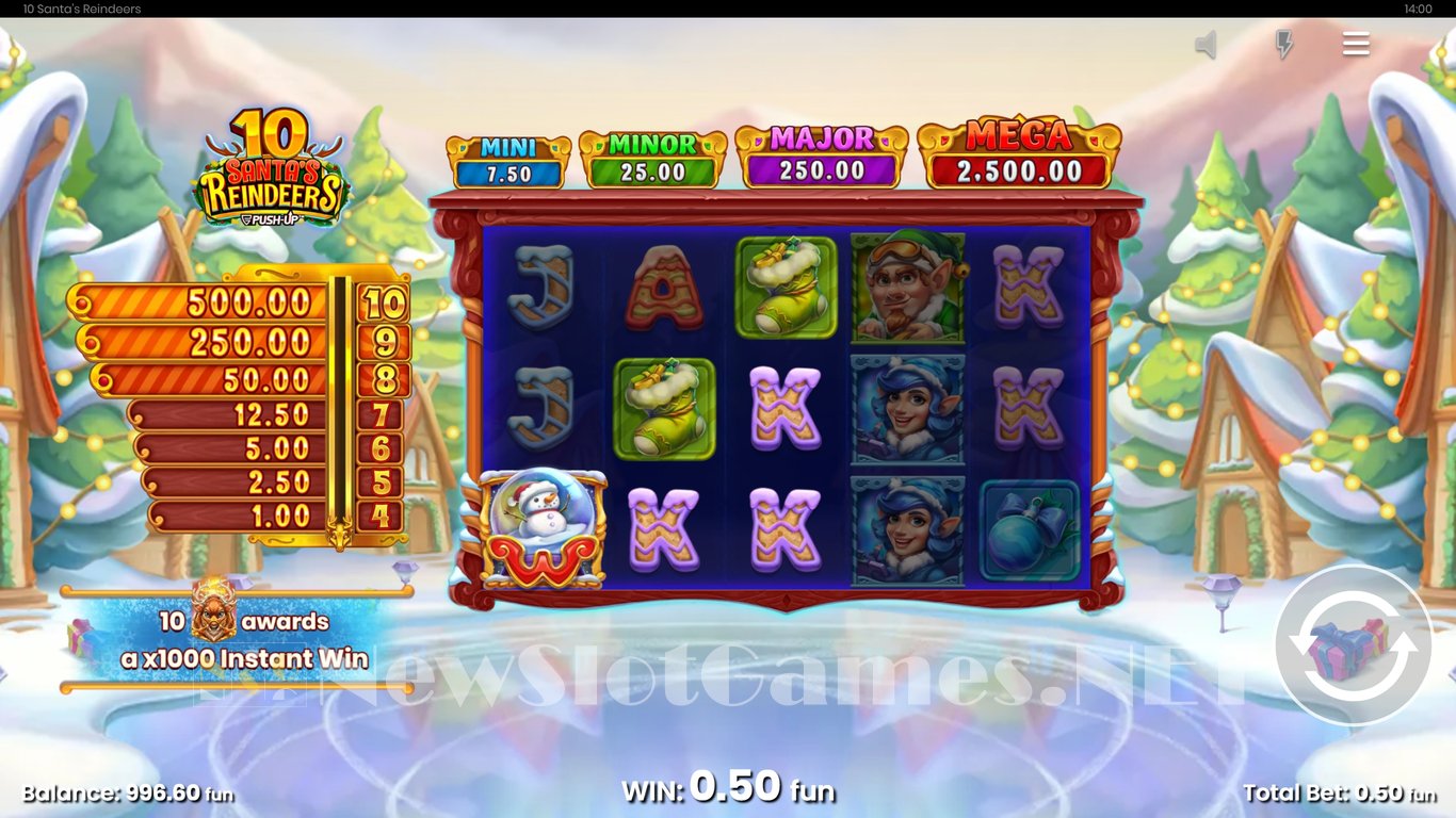 10 Santas Reindeers Slot Slot Image in Demo - pic. 8