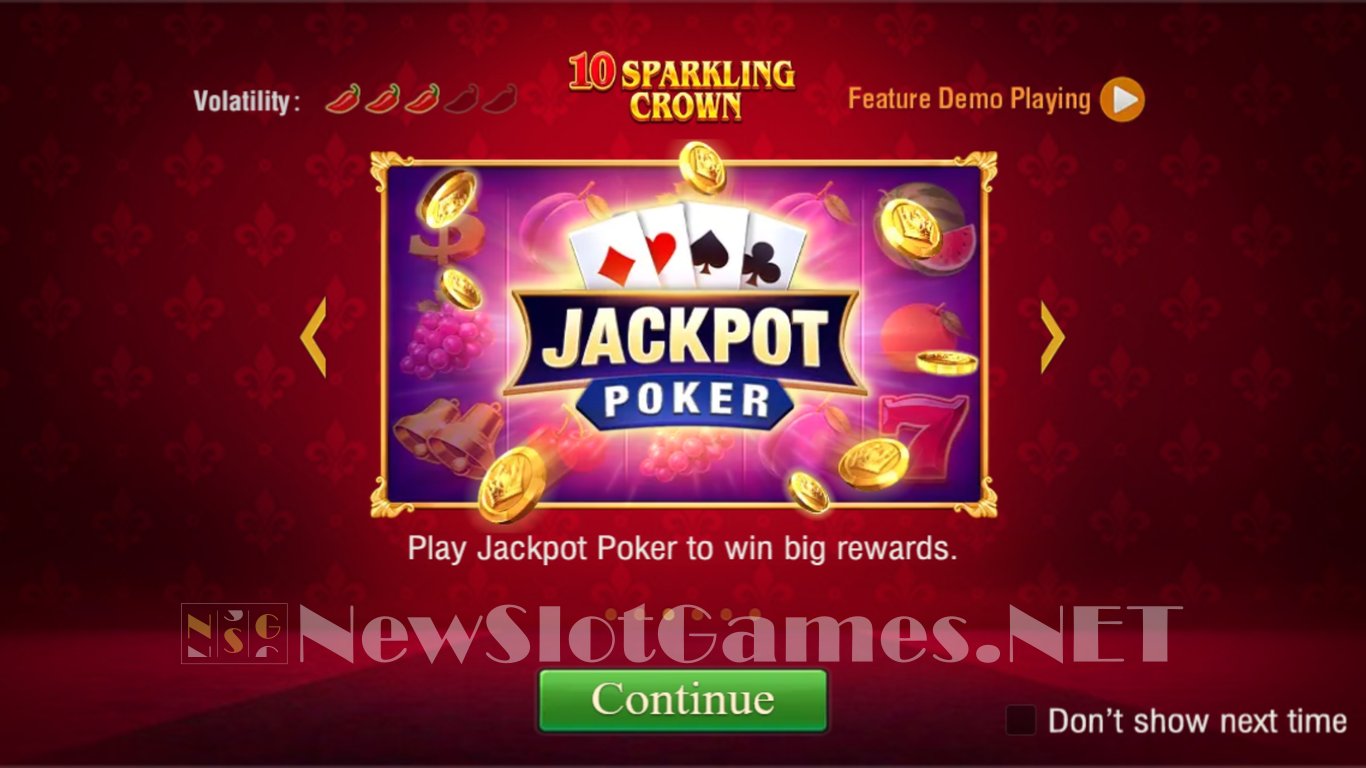 10 Sparkling Crown Slot Demo Image