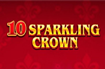 10 Sparkling Crown Slot Logo