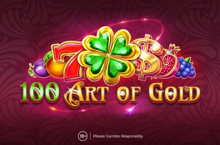 100 Art of Gold Slot Logo