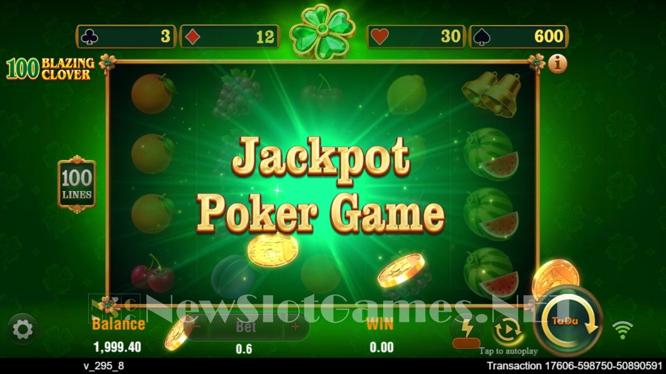 100 Blazing Clover Slot Slot Image in Demo - pic. 3