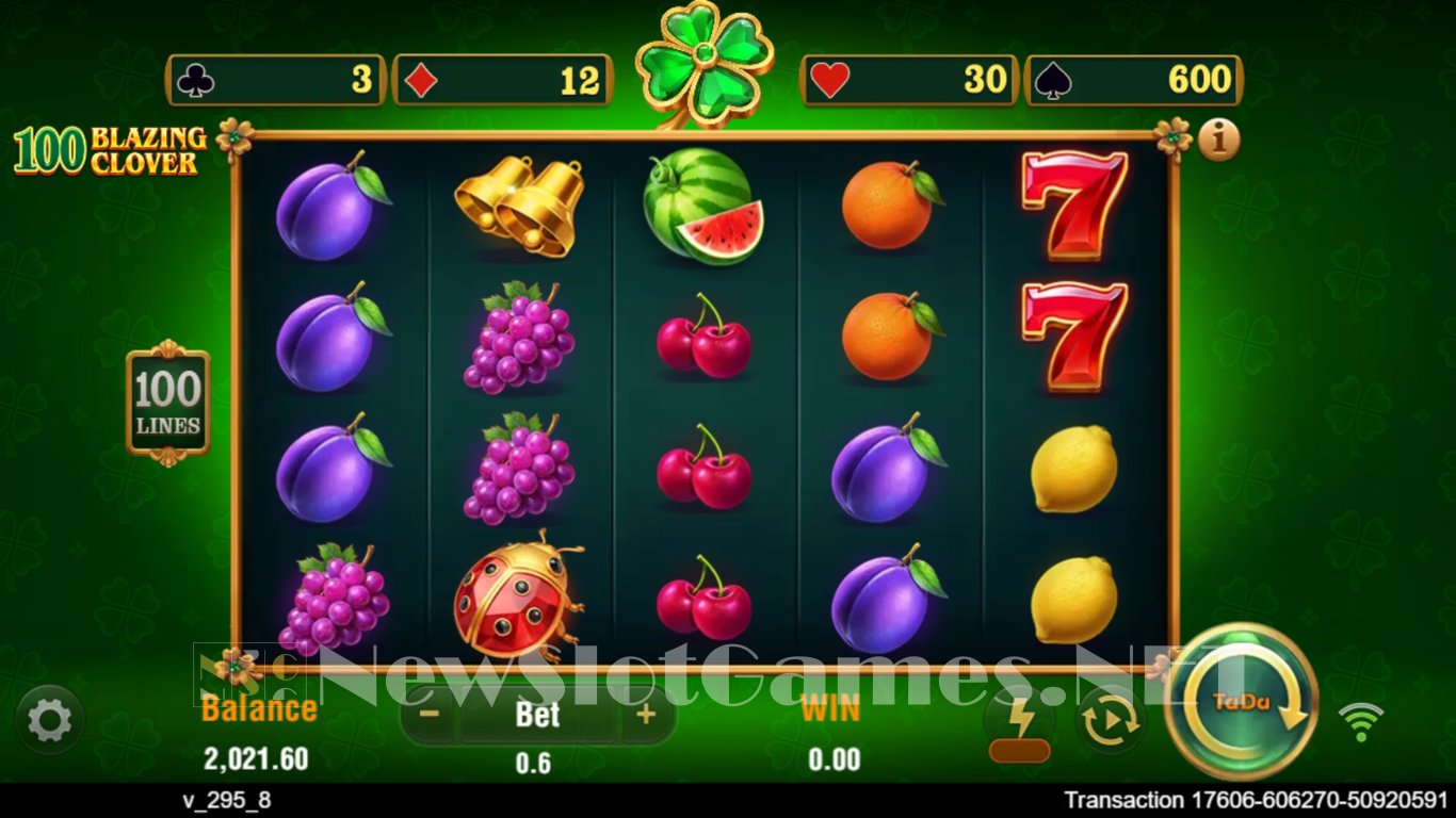 100 Blazing Clover Slot Slot Image in Demo - pic. 6