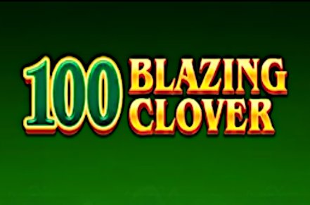 100 Blazing Clover Slot Logo