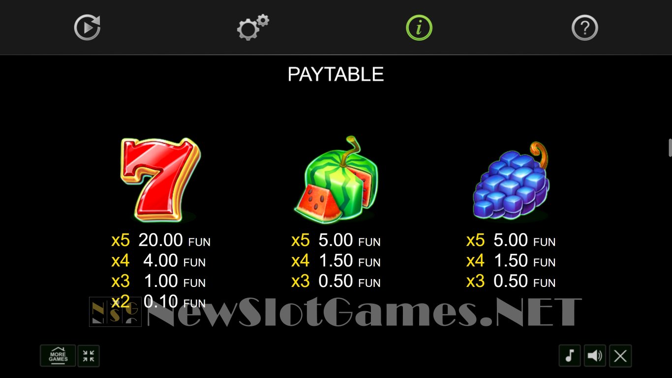 100 Bulky Fruits Golden Coins Link Slot Slot Image in Demo - pic. 8