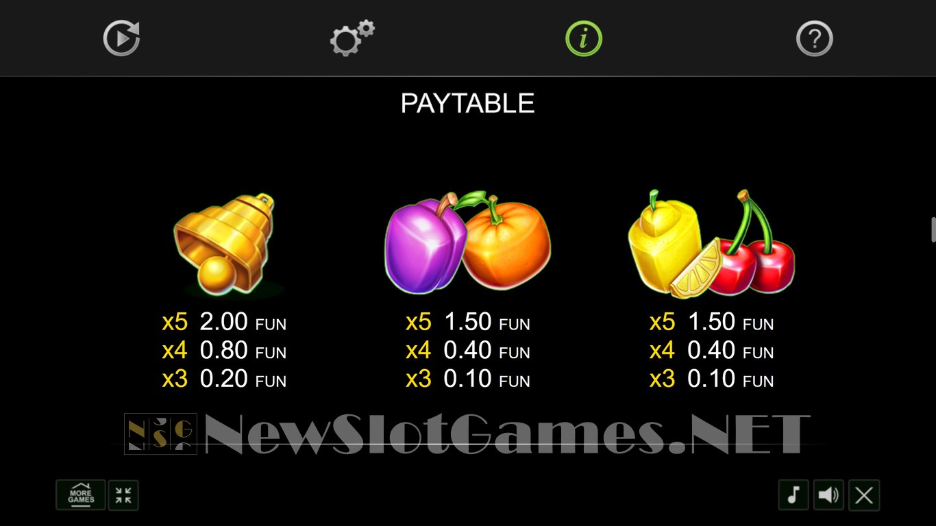 100 Bulky Fruits Golden Coins Link Slot Slot Image in Demo - pic. 9