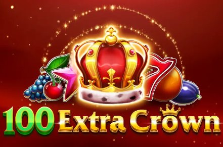 100 Extra Crown Slot Logo