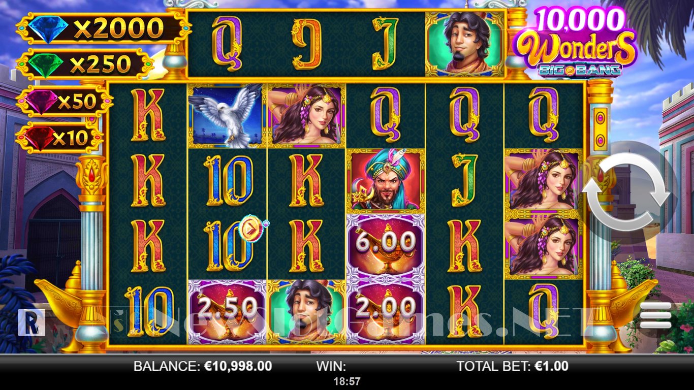 10,000 Wonders Big Bang Slot Slot Image in Demo - pic. 2