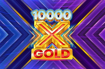 10000 X Gold Slot Logo
