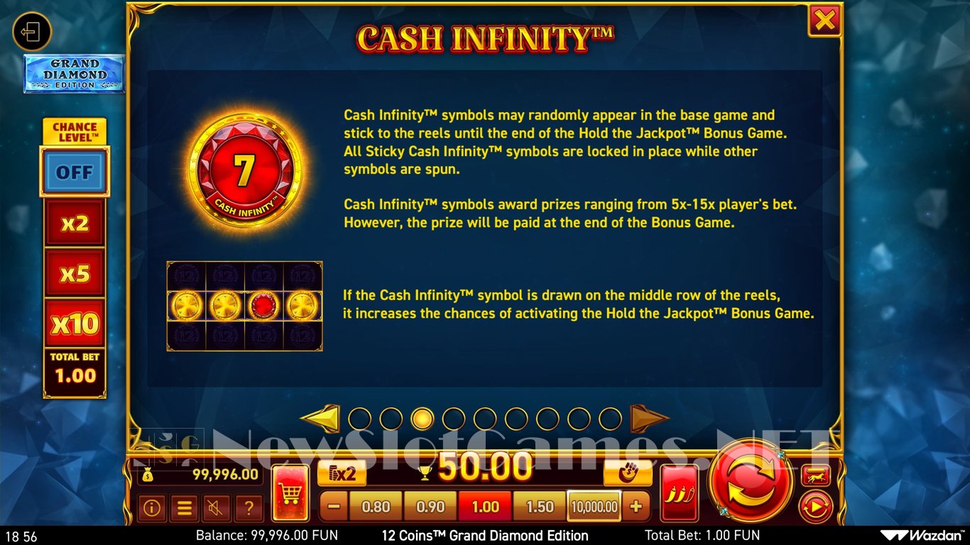 12 Coins Grand Diamond Edition Slot Slot Image in Demo - pic. 10