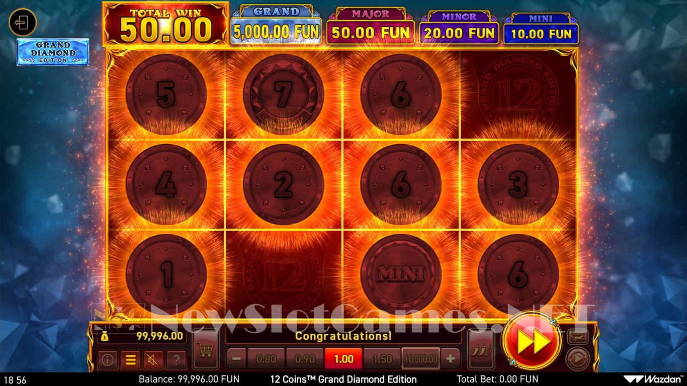 12 Coins Grand Diamond Edition Slot Slot Image in Demo - pic. 6