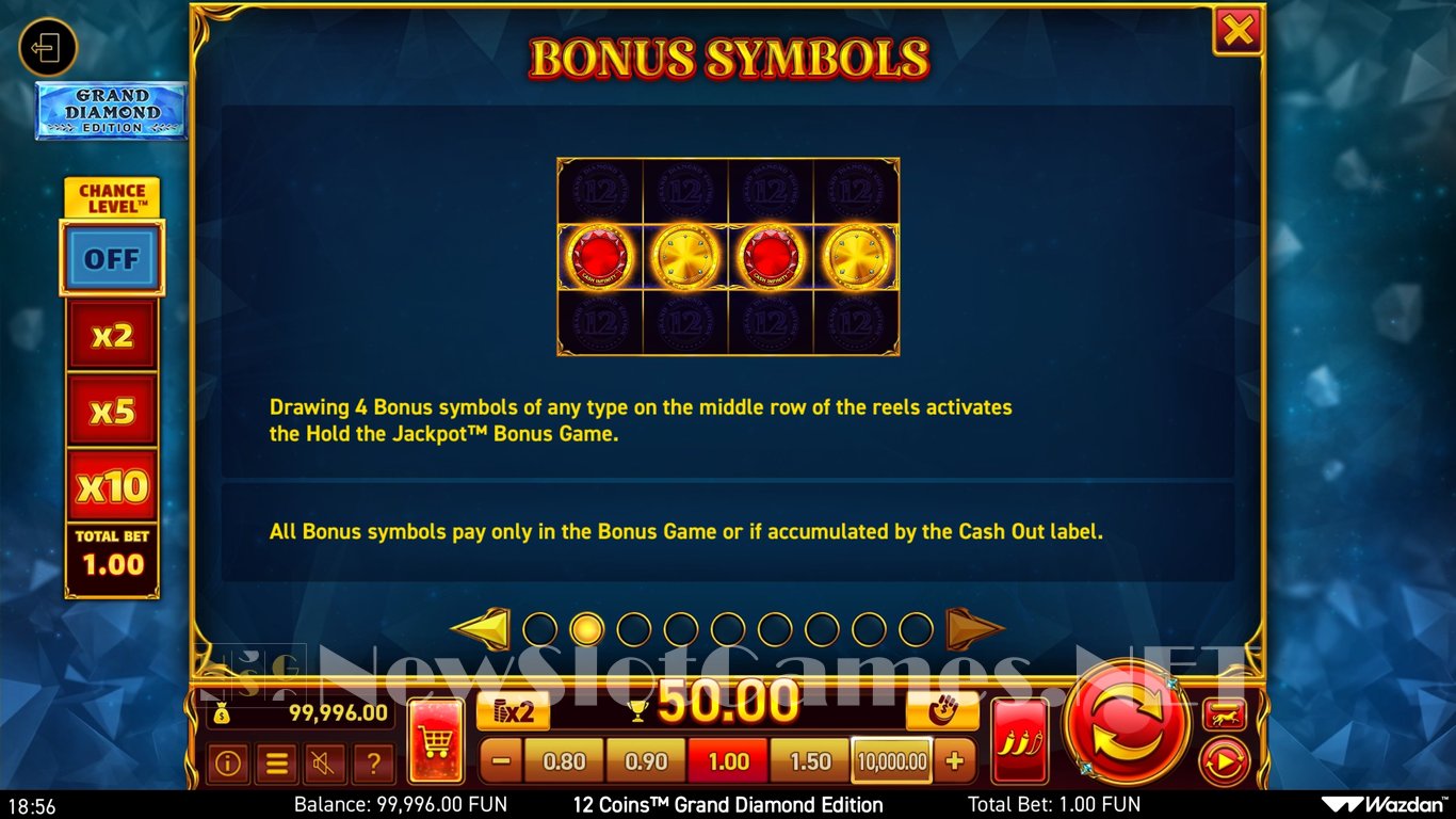 12 Coins Grand Diamond Edition Slot Slot Image in Demo - pic. 9