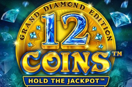 12 Coins Grand Diamond Edition Slot Logo