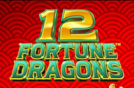 12 Fortune Dragons Slot Logo