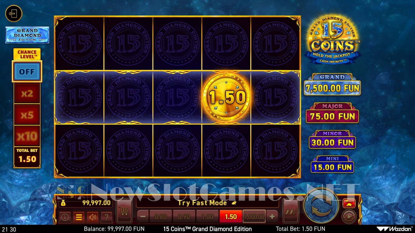 15 Coins Grand Diamond Edition Slot Slot Image in Demo - pic. 3
