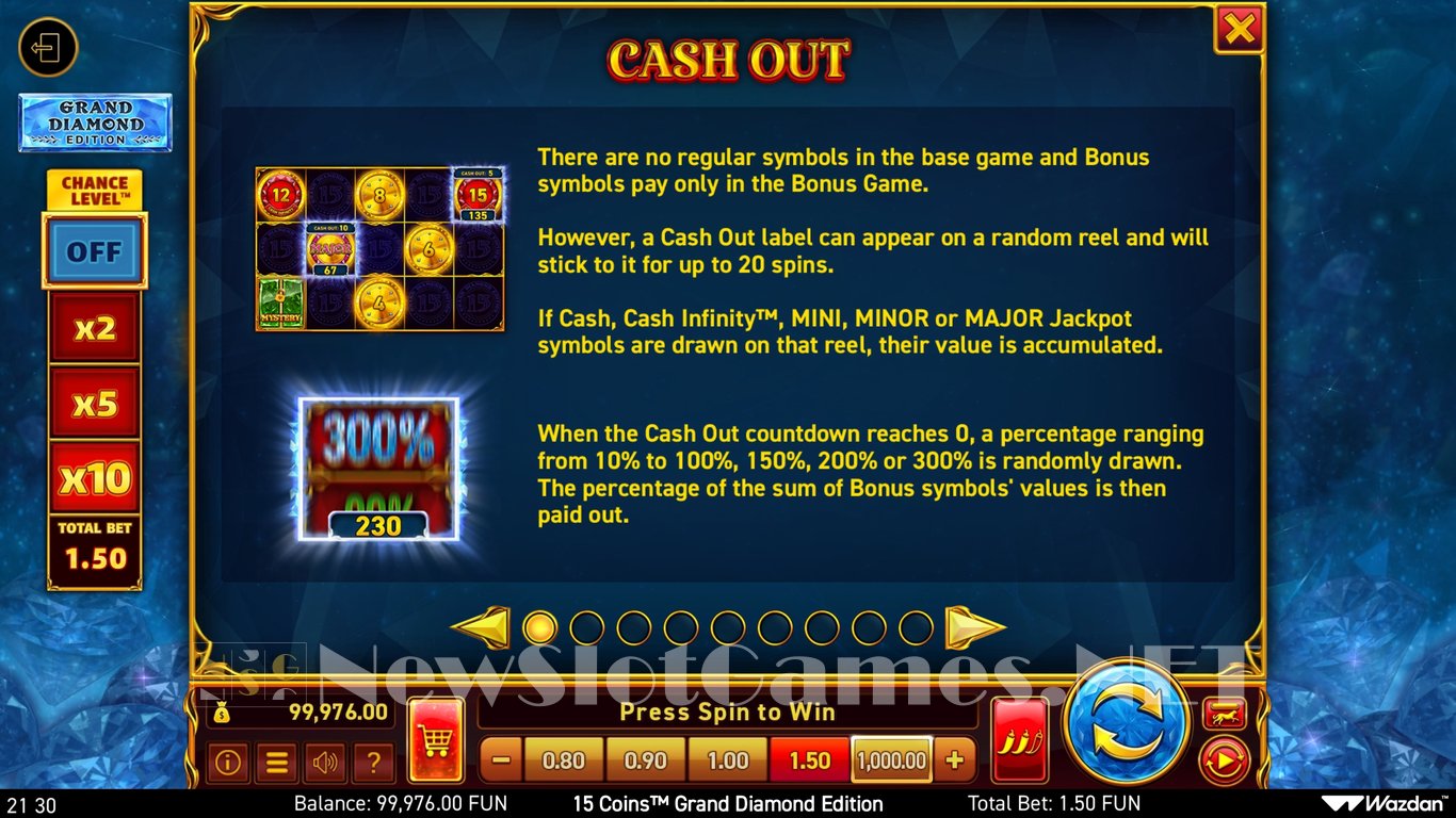 15 Coins Grand Diamond Edition Slot Slot Image in Demo - pic. 8
