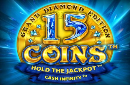 15 Coins Grand Diamond Edition Slot Logo