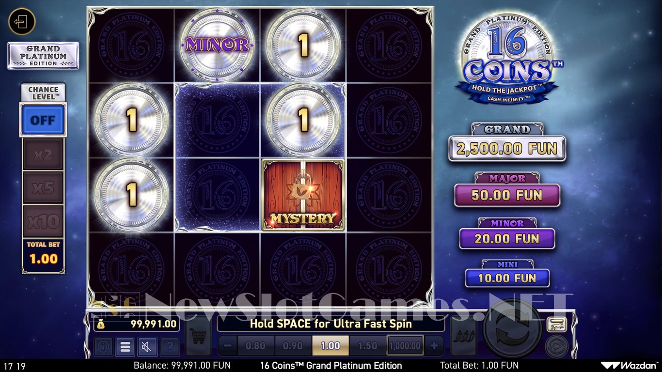 16 Coins Grand Platinum Edition Slot Slot Image in Demo - pic. 4