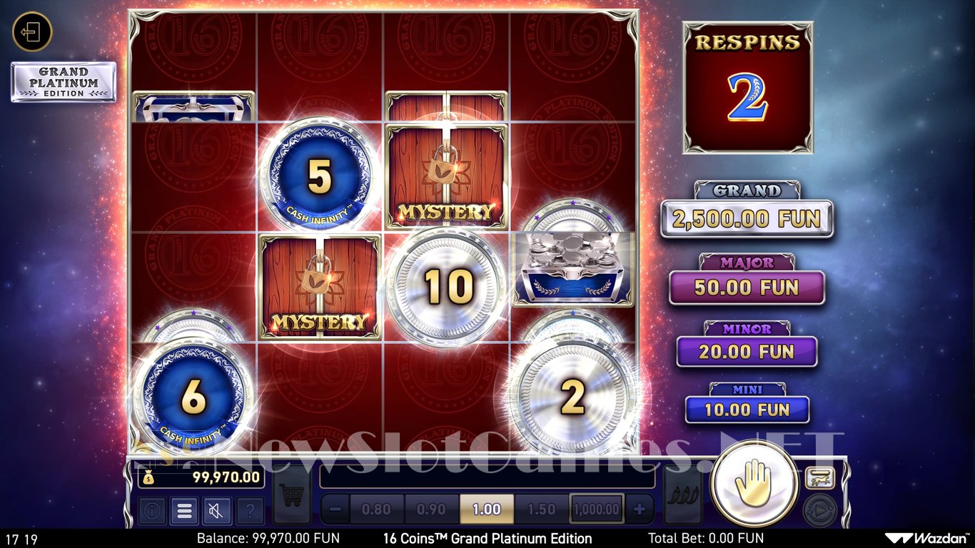 16 Coins Grand Platinum Edition Slot Slot Image in Demo - pic. 8