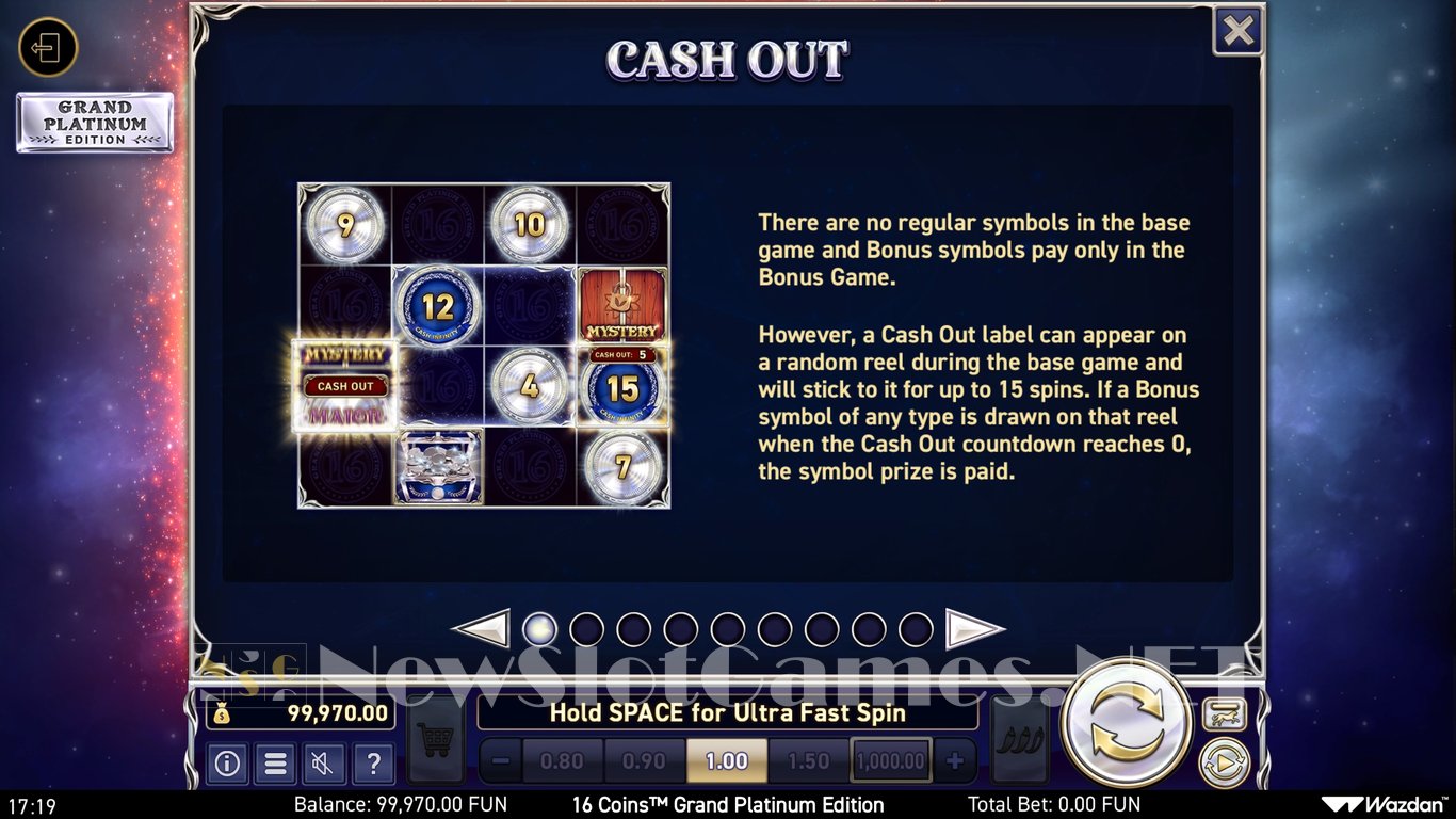 16 Coins Grand Platinum Edition Slot Slot Image in Demo - pic. 9