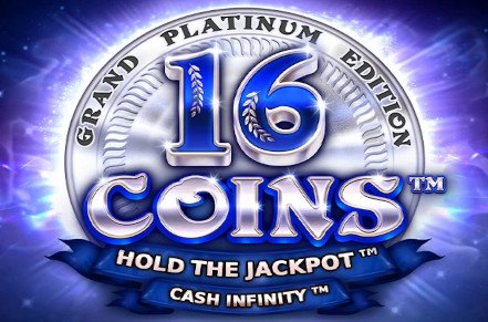 16 Coins Grand Platinum Edition Slot Logo